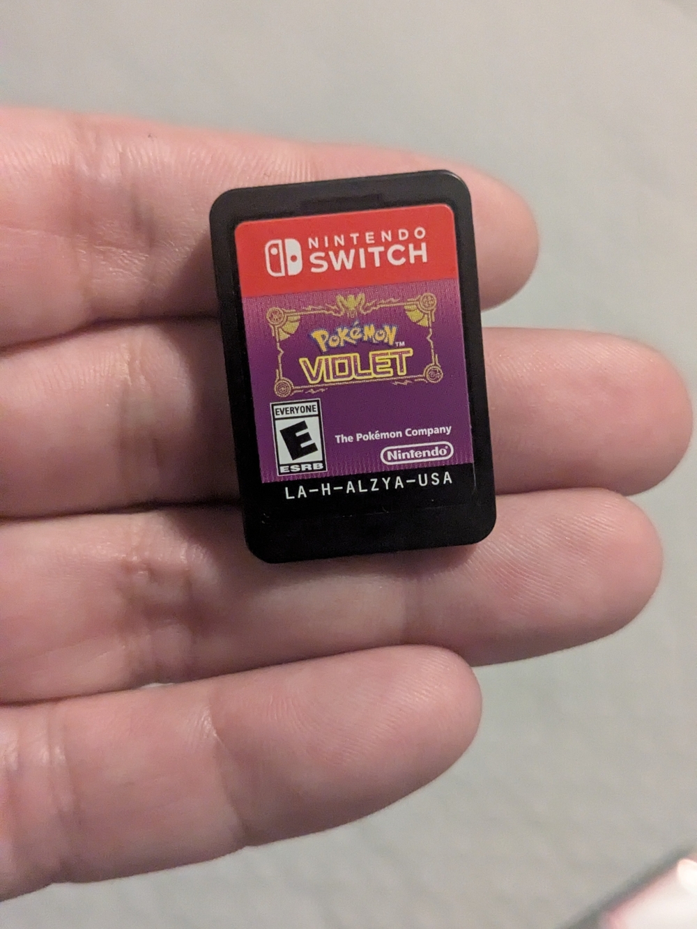 Nintendo Switch Pokémon Violet Game Card - Purple Label